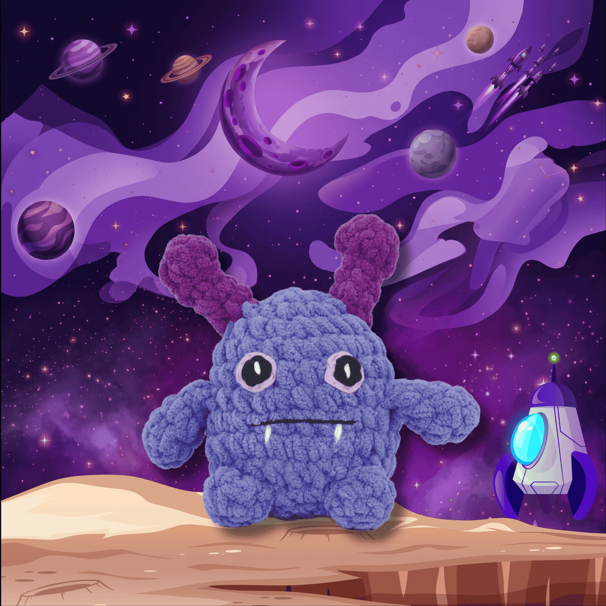 Knitty Critters - Cosmic Crew - Orbit