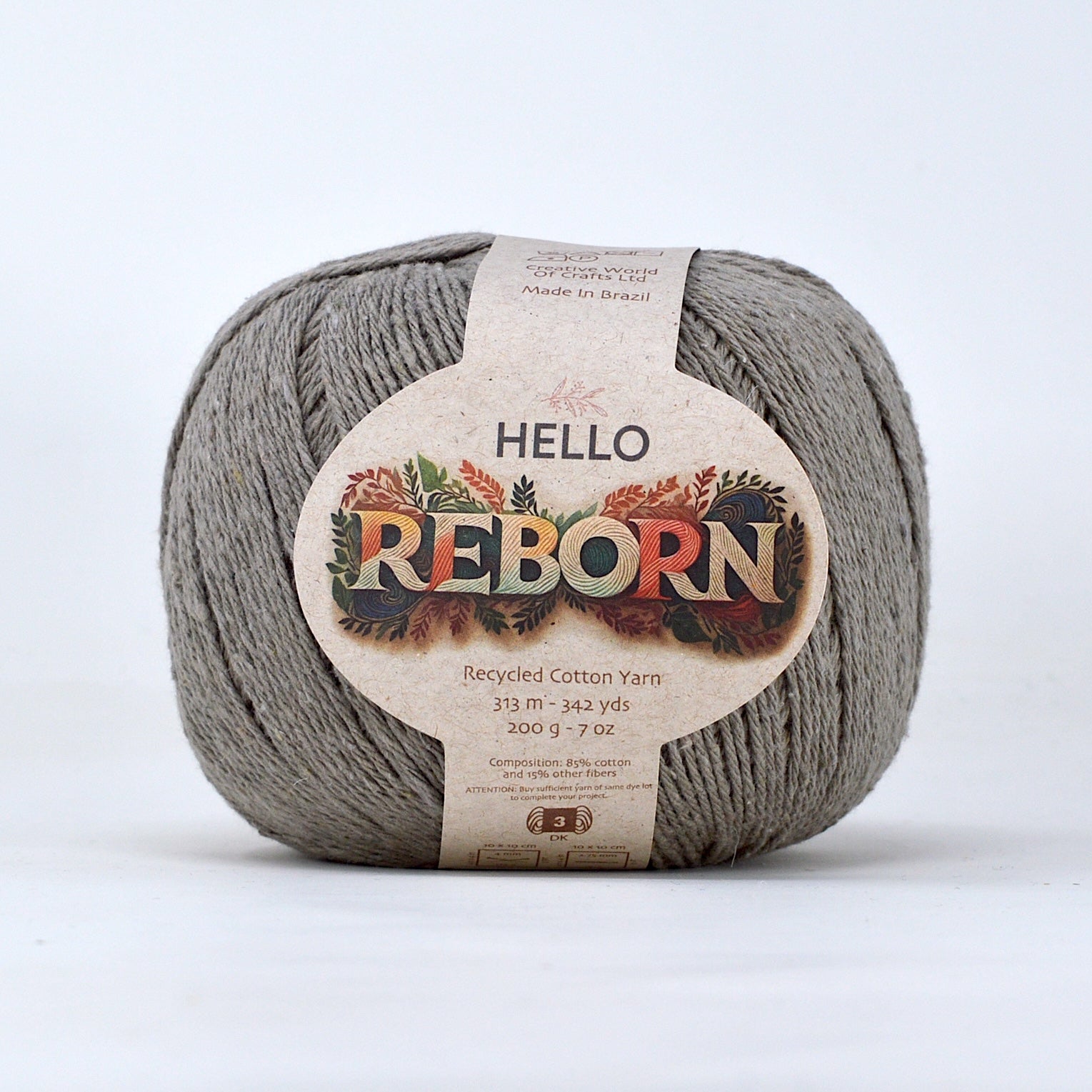 Hello Reborn: High-Quality Sustainable Fabric | 85% Recycled Cotton