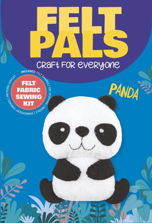 Felt Sewing Kit - Create Your Own Panda Felt Pal | Adorable Craft for Kids & Beginners