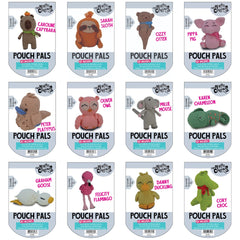 “I want the lot“ Pouch Pals bundle ALL 12 amigurumi crochet kits RRP £71.88