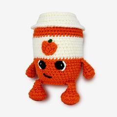 Knitty Critters - Pumpkin Spice Latte | DIY Amigurumi Crochet Kit