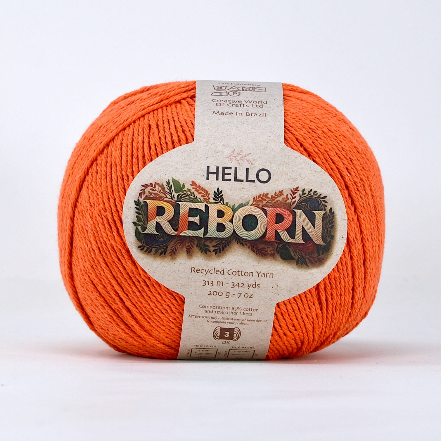 Hello Reborn: High-Quality Sustainable Fabric | 85% Recycled Cotton