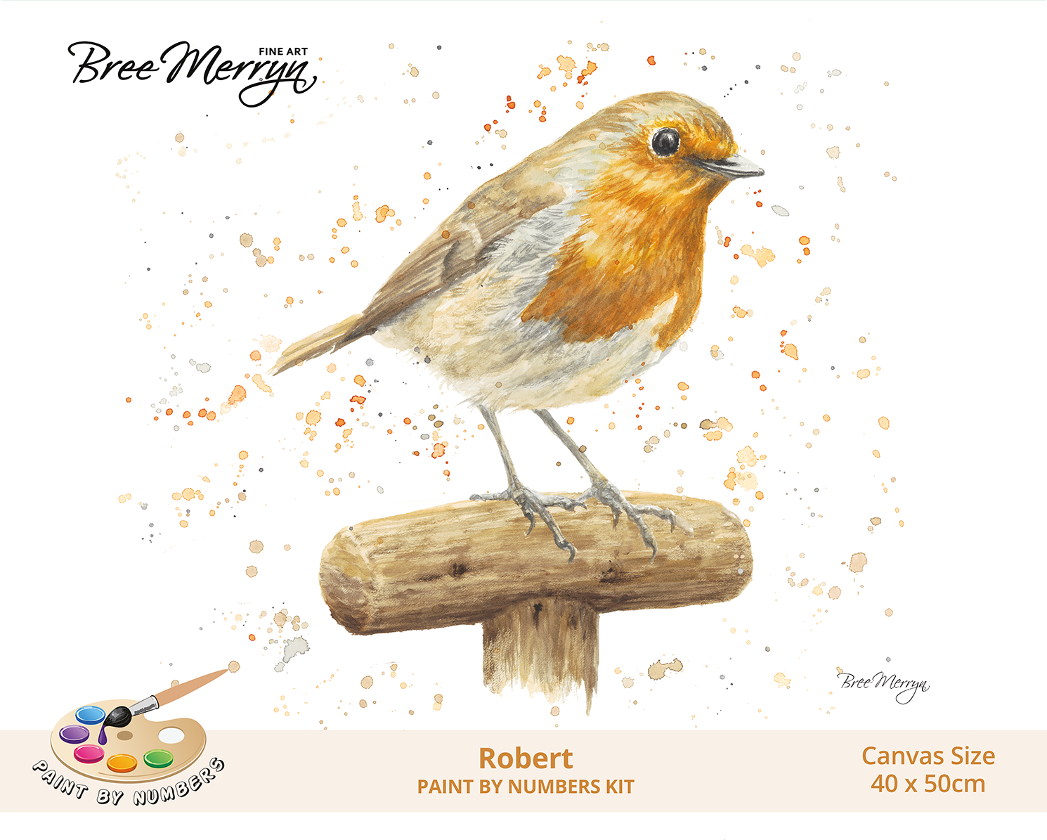 Bree Merryn Paint By Numbers 40cm x 50cm - Robert