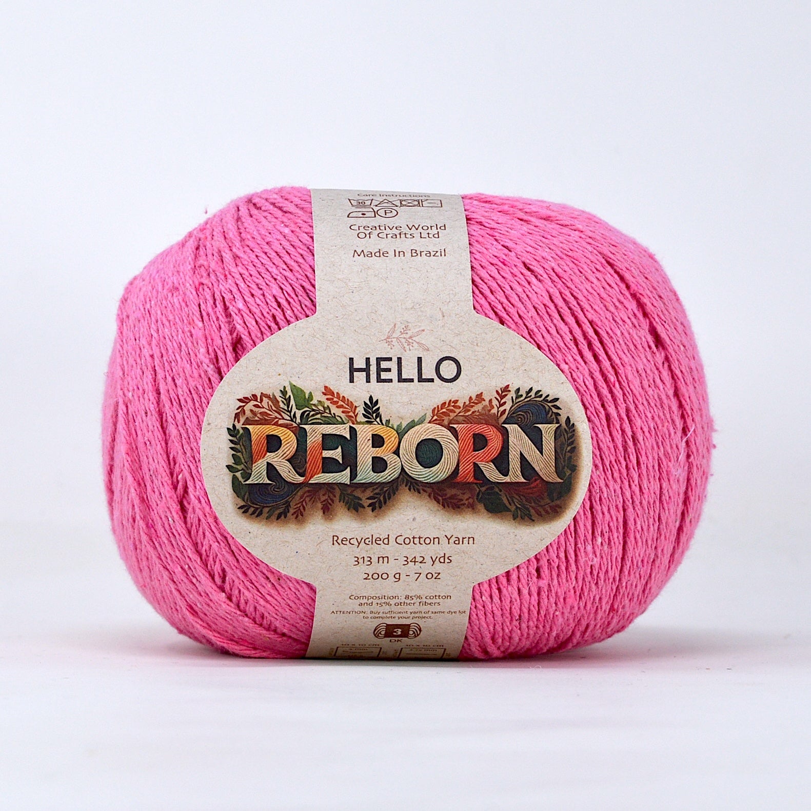 Hello Reborn: High-Quality Sustainable Fabric | 85% Recycled Cotton