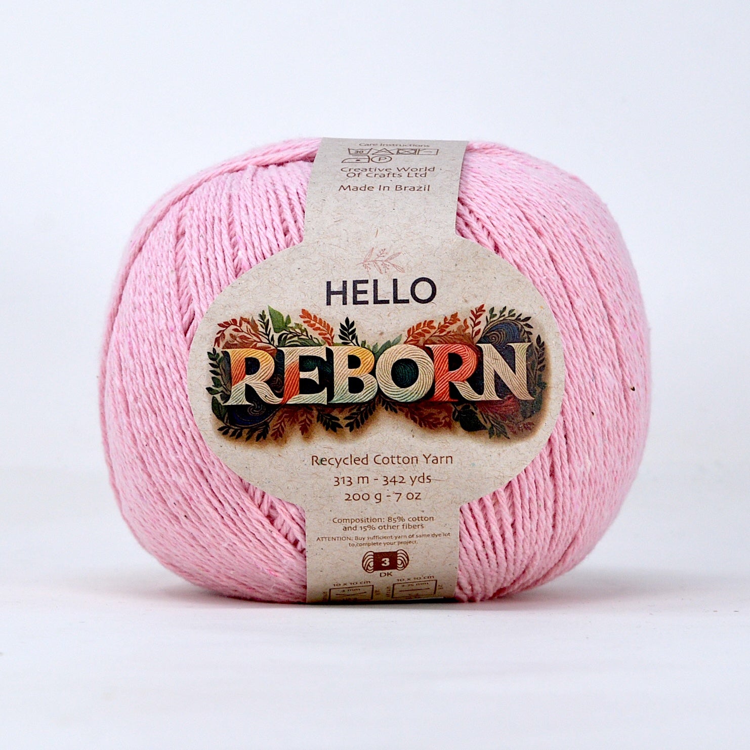 Hello Reborn: High-Quality Sustainable Fabric | 85% Recycled Cotton