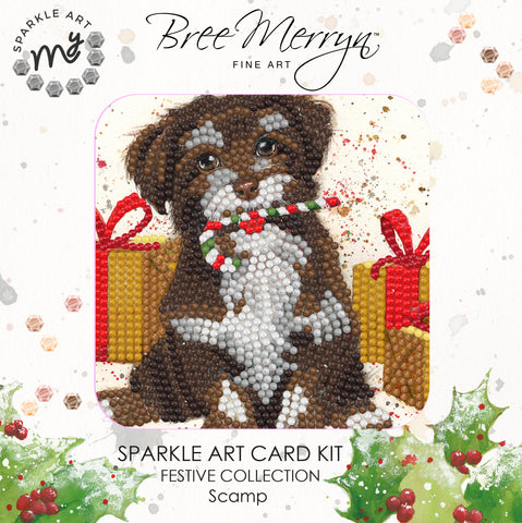 Christmas Sparkle Art Bree Merryn - Scamp