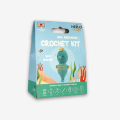 Knitty Critters - Mini Amigurumi - Sea Sparkle | DIY Crochet Kit
