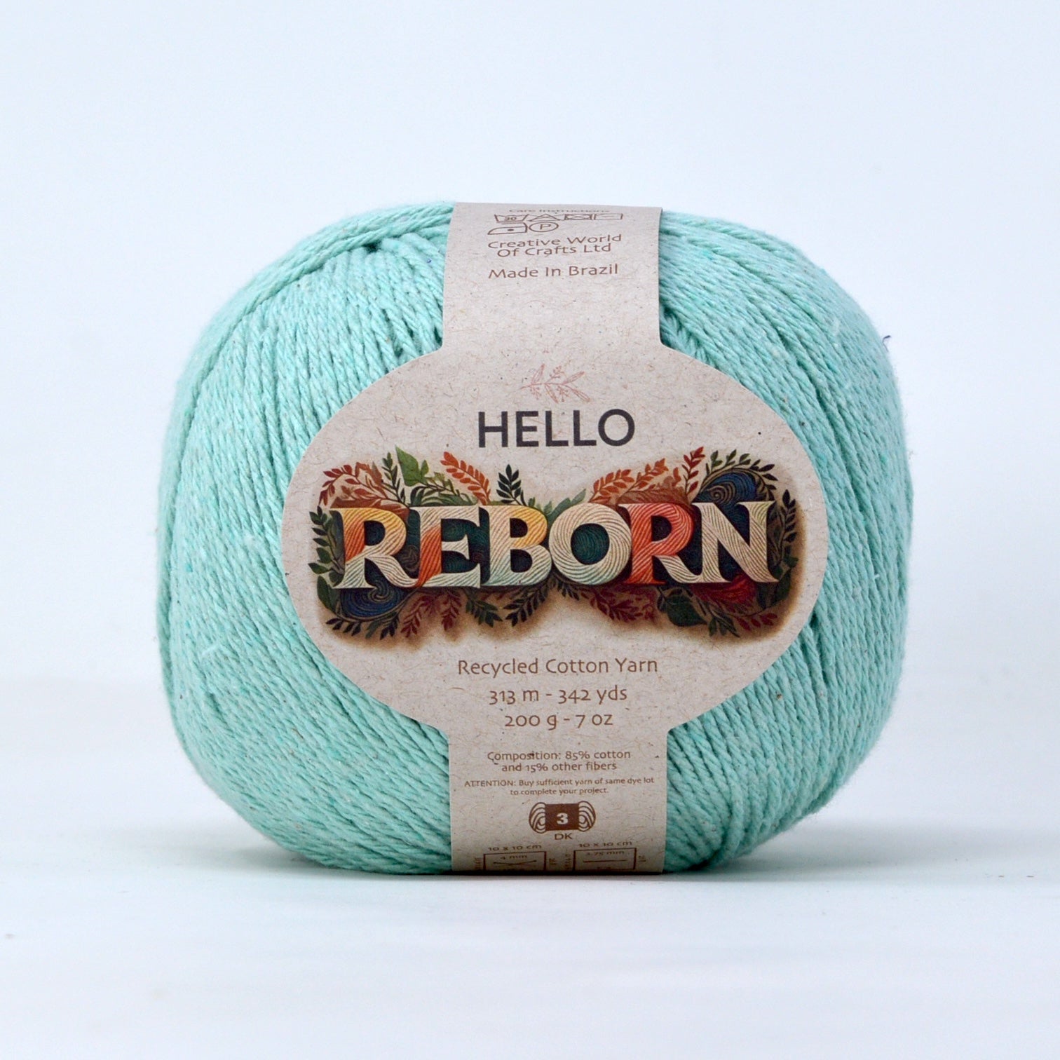 Hello Reborn: High-Quality Sustainable Fabric | 85% Recycled Cotton