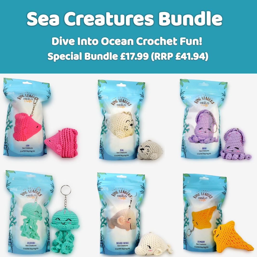 The Ringleaders Crochet Keyring Kits – Knitty Critters
