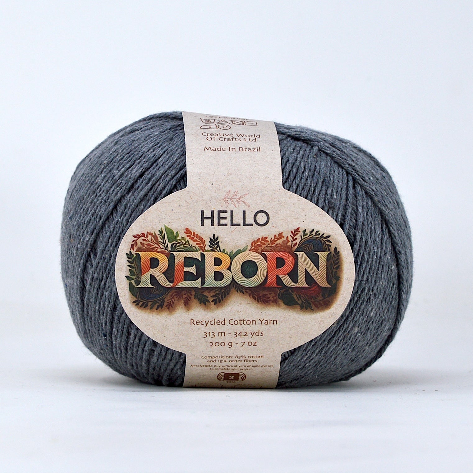 Hello Reborn: High-Quality Sustainable Fabric | 85% Recycled Cotton