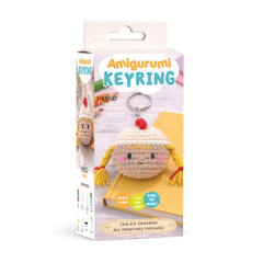 Knitty Critters Amigurumi Keyrings - Sir Crowsalot Rooster