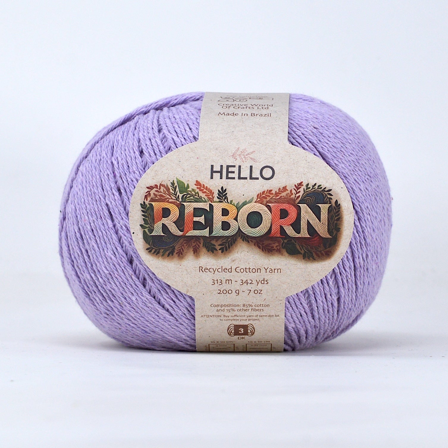 Hello Reborn: High-Quality Sustainable Fabric | 85% Recycled Cotton