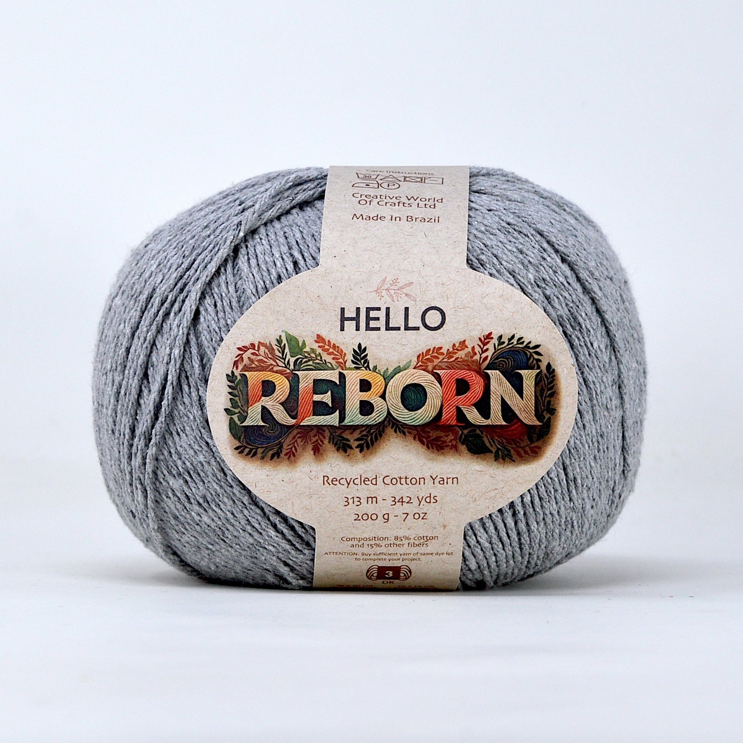 Hello Reborn: High-Quality Sustainable Fabric | 85% Recycled Cotton