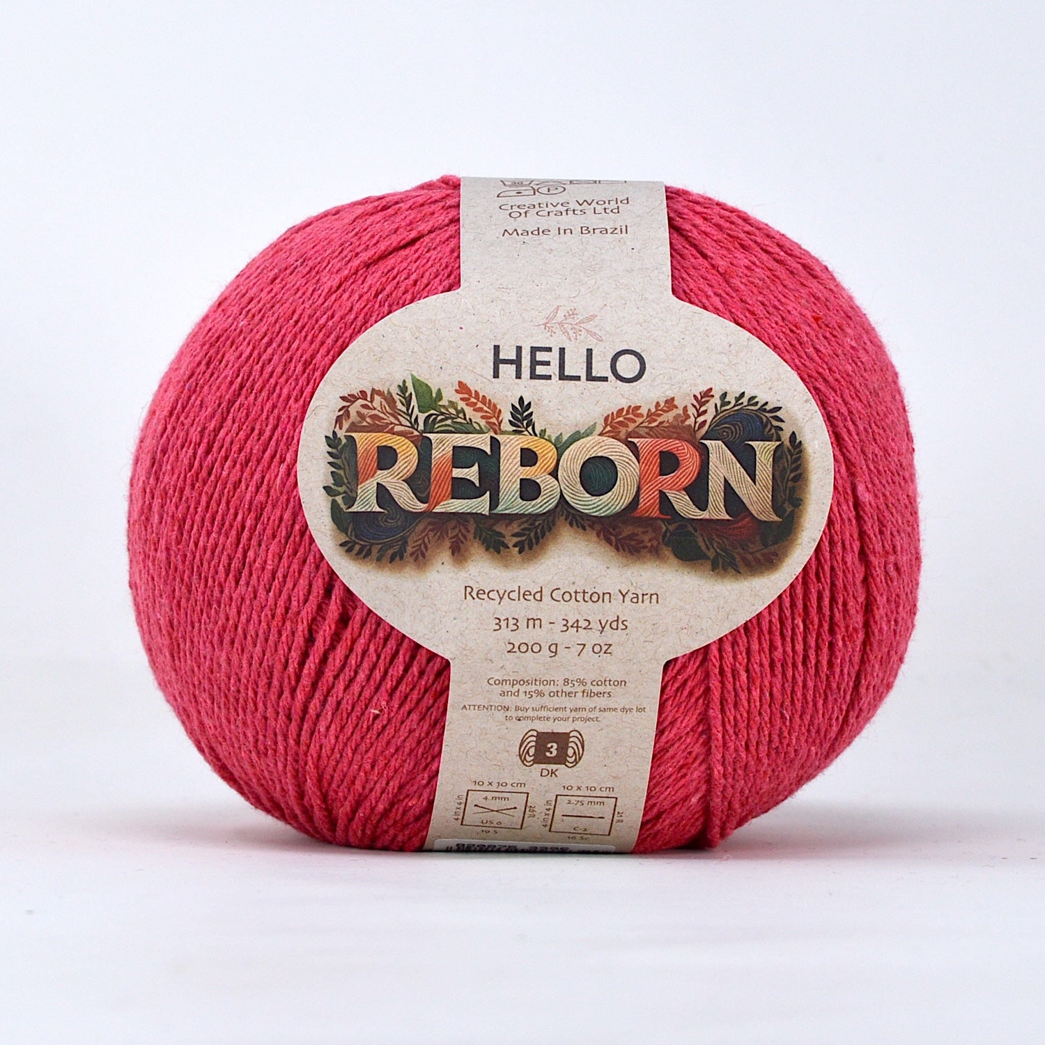 Hello Reborn: High-Quality Sustainable Fabric | 85% Recycled Cotton