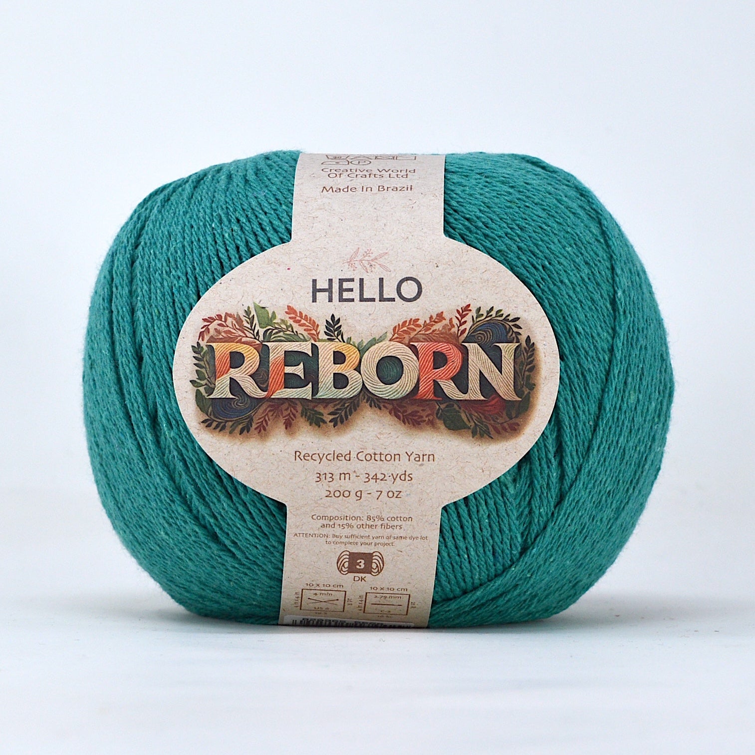 Hello Reborn: High-Quality Sustainable Fabric | 85% Recycled Cotton