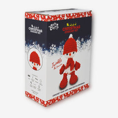 Knitty Critters - Baby Christmas - Twinkle Snowman | DIY Amigurumi Crochet Kit