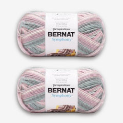 2 Ball Pack Bernat Symphony Chunky Yarn 225g