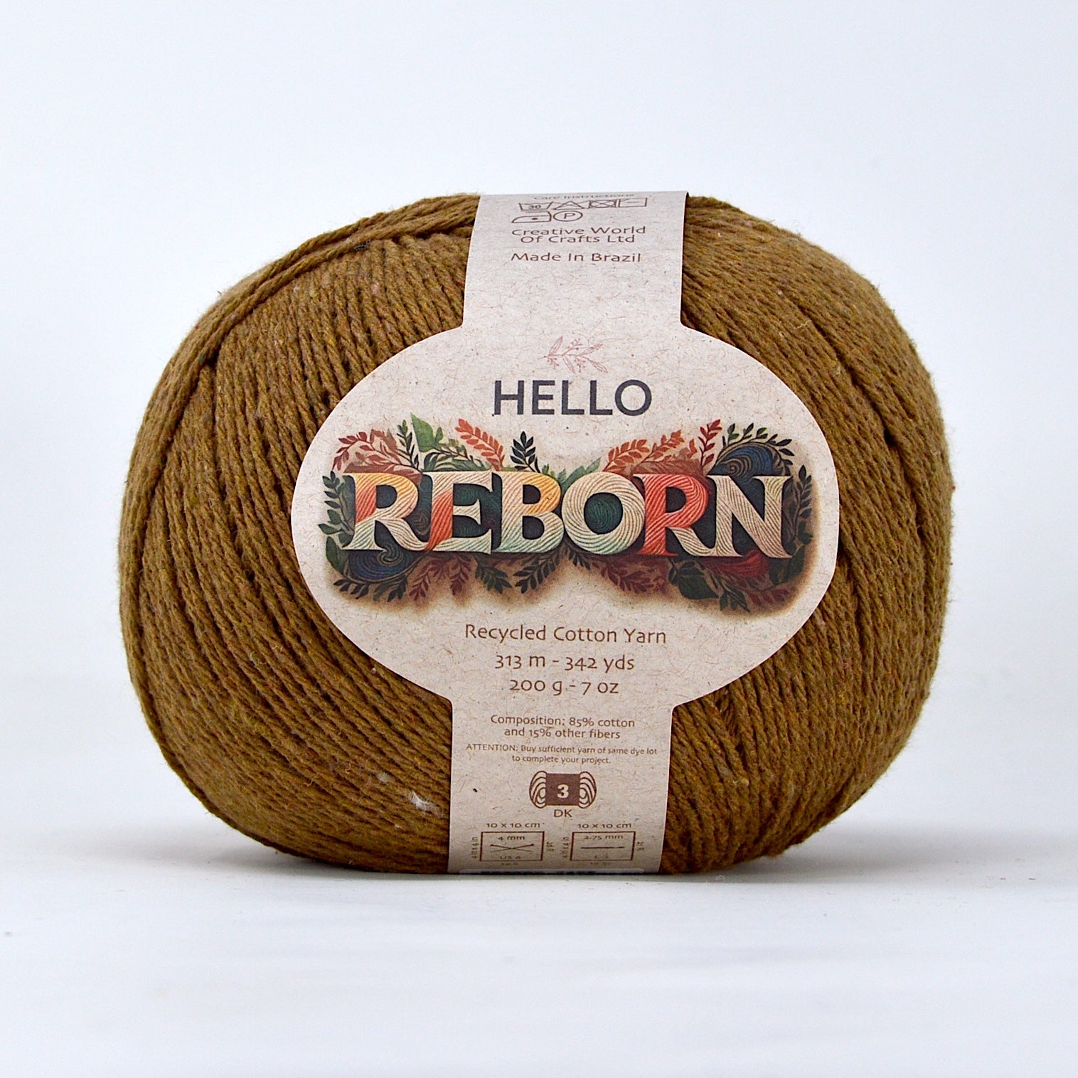 Hello Reborn: High-Quality Sustainable Fabric | 85% Recycled Cotton