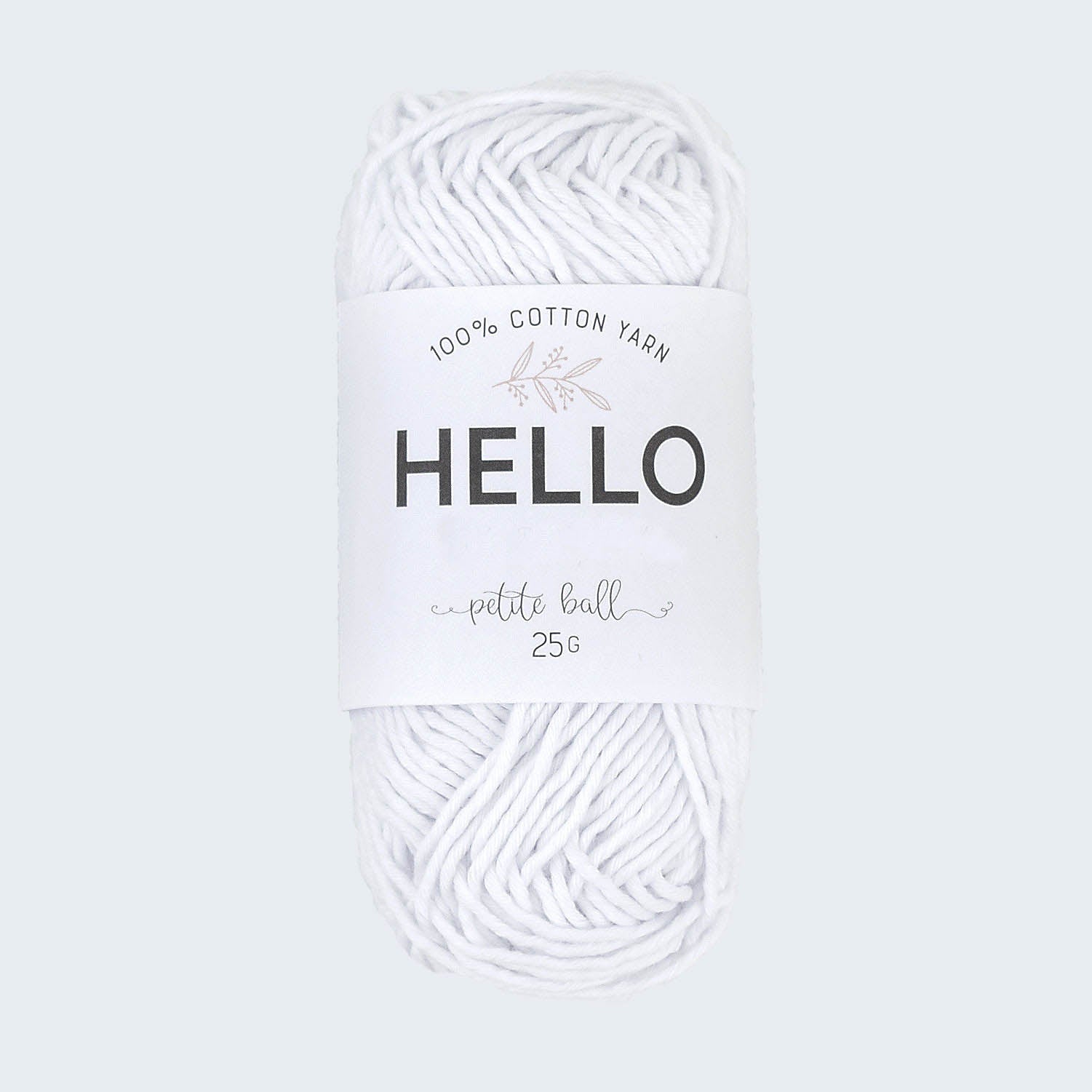 Hello Cotton Yarn - 25g Ball | 100% Cotton Multiple Colours Available