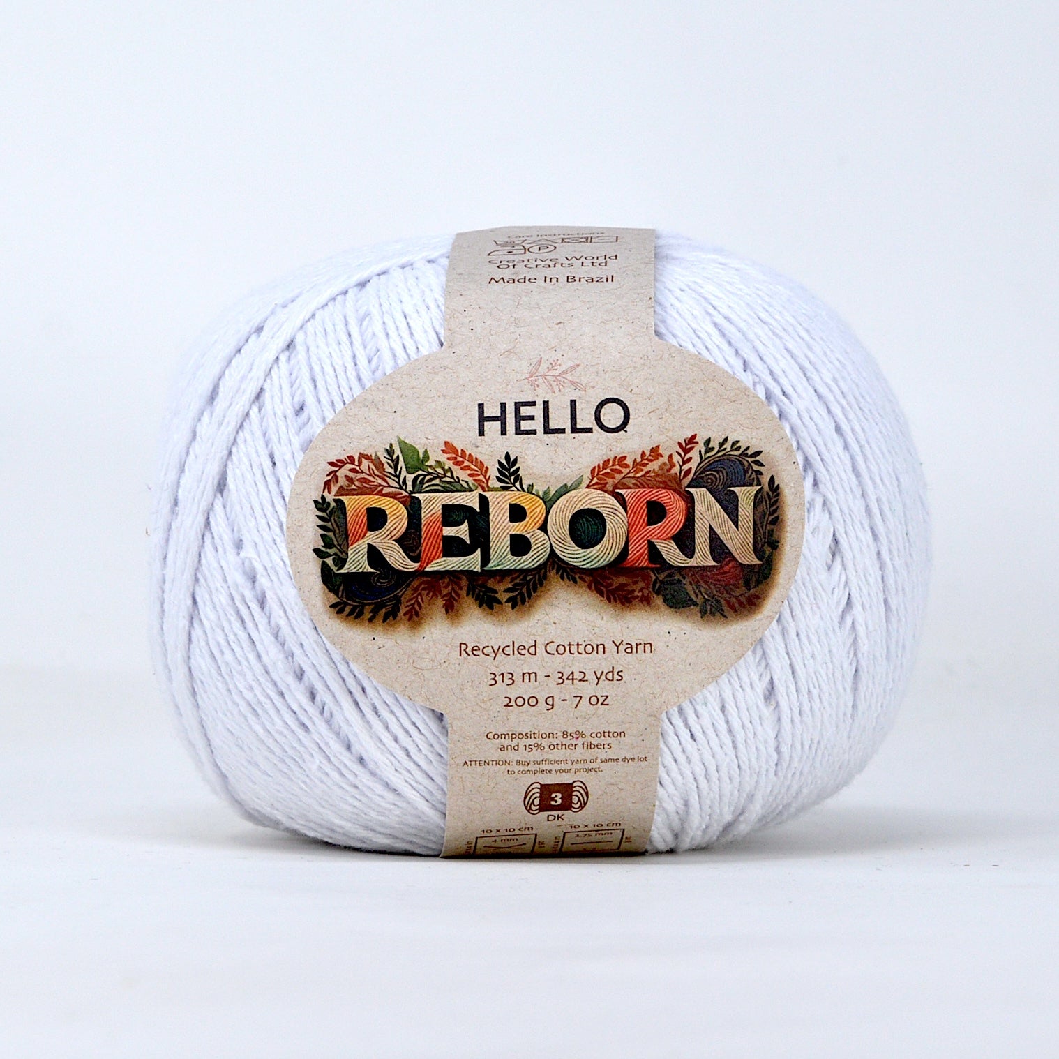 Hello Reborn: High-Quality Sustainable Fabric | 85% Recycled Cotton