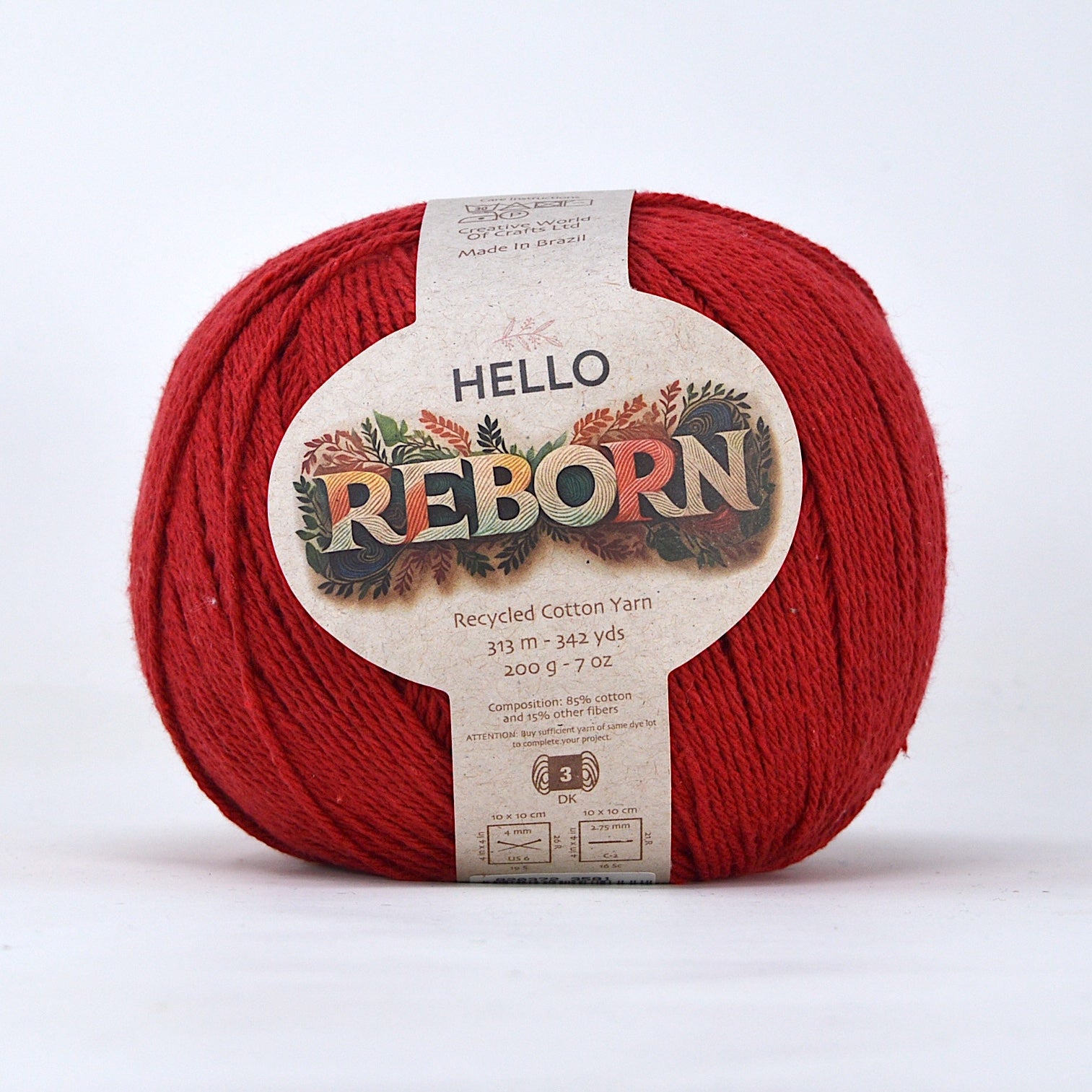 Hello Reborn: High-Quality Sustainable Fabric | 85% Recycled Cotton