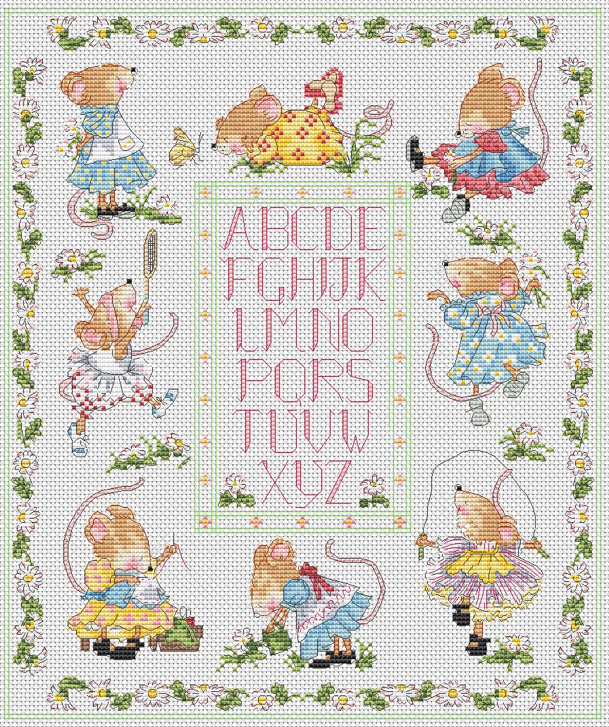 The Seraphina Alphabet Collection - Sampler