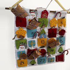 Appliqués & Numbers Advent Calendar | PDF Crochet Pattern Download
