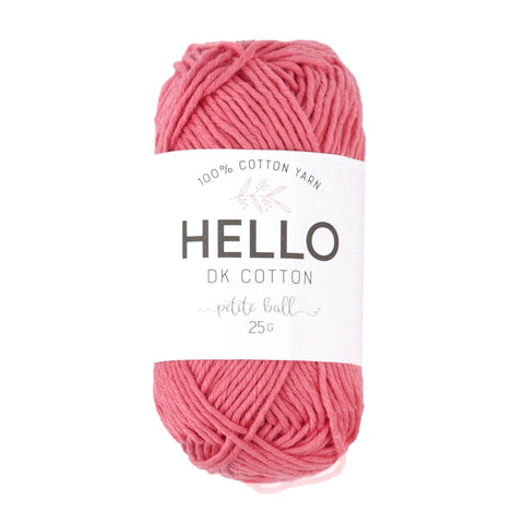 Hello Cotton Yarn - 25g Ball | 100% Cotton Multiple Colours Available