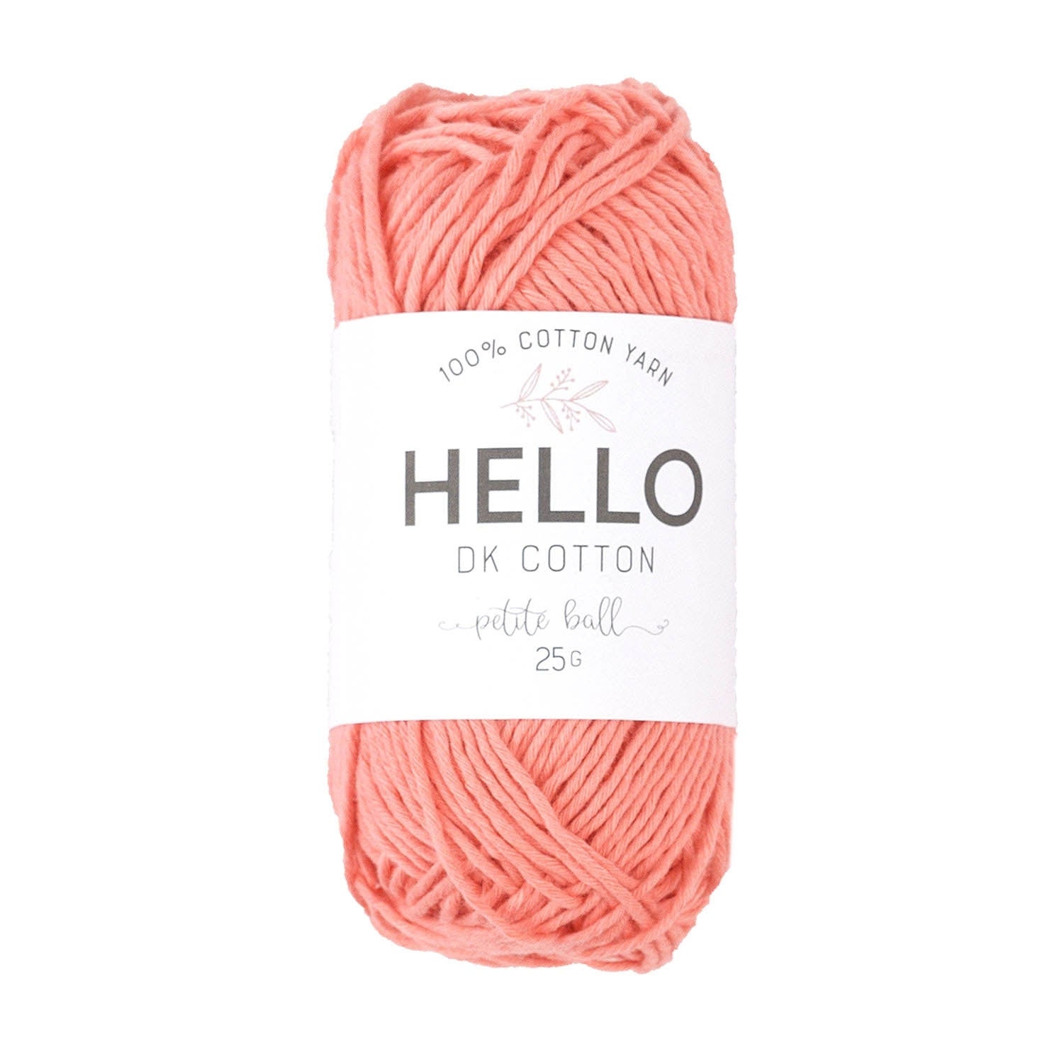 Hello Cotton Yarn - 25g Ball | 100% Cotton Multiple Colours Available