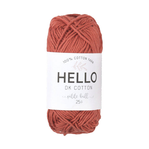 Hello Cotton Yarn - 25g Ball | 100% Cotton Multiple Colours Available