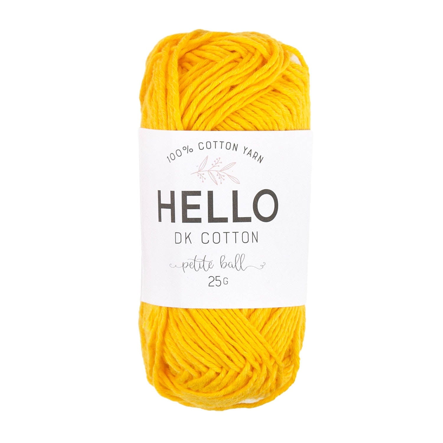 Hello Cotton Yarn - 25g Ball | 100% Cotton Multiple Colours Available