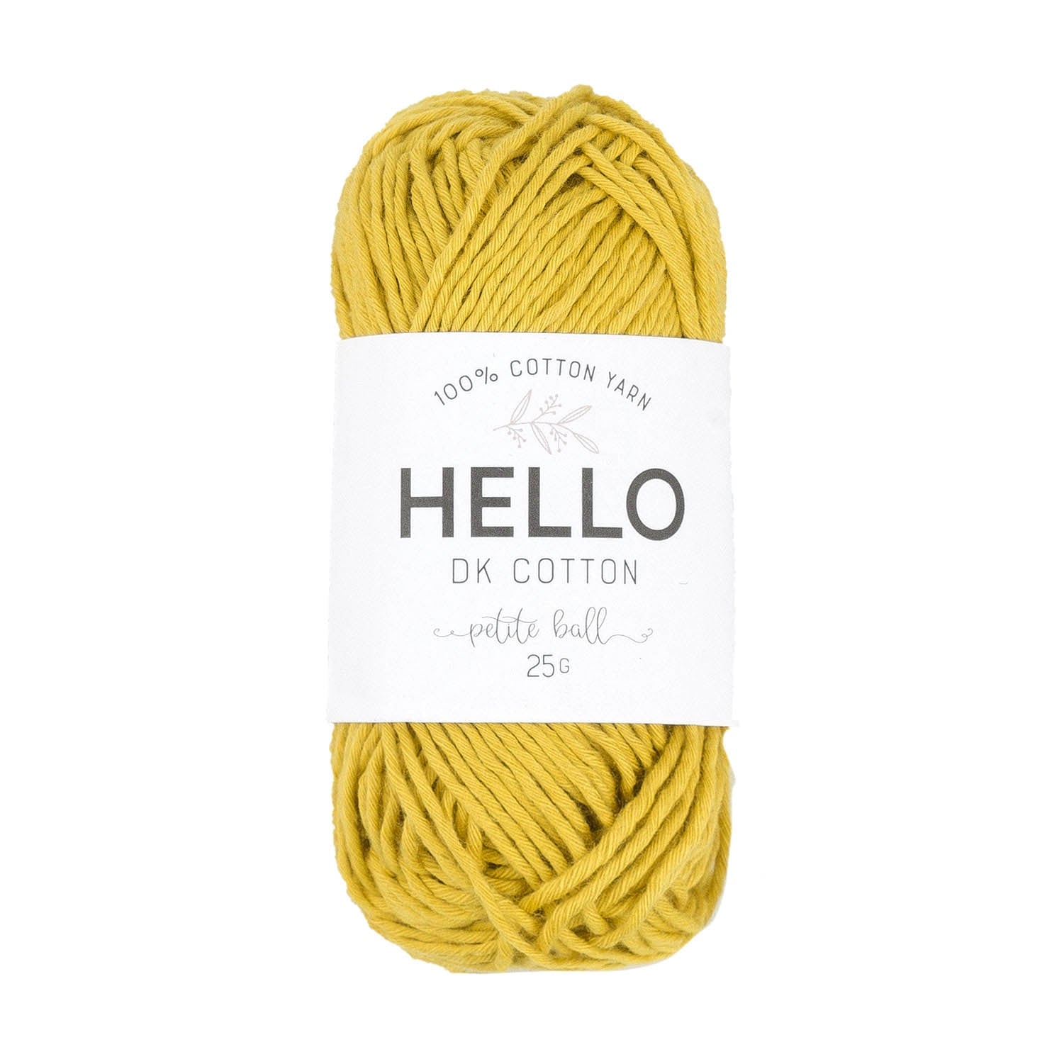 Hello Cotton Yarn - 25g Ball | 100% Cotton Multiple Colours Available