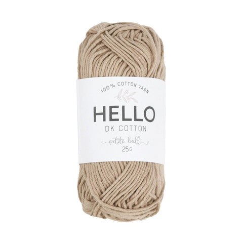 Hello Cotton Yarn - 25g Ball | 100% Cotton Multiple Colours Available