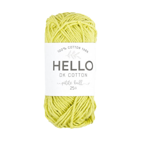 Hello Cotton Yarn - 25g Ball | 100% Cotton Multiple Colours Available