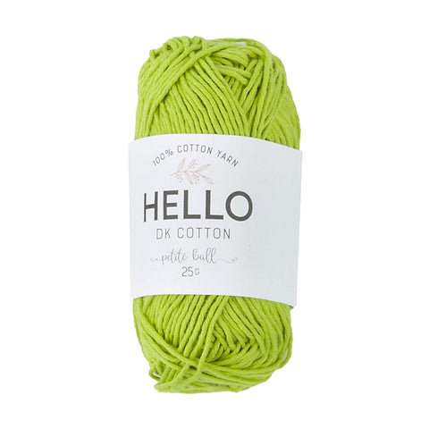 Hello Cotton Yarn - 25g Ball | 100% Cotton Multiple Colours Available