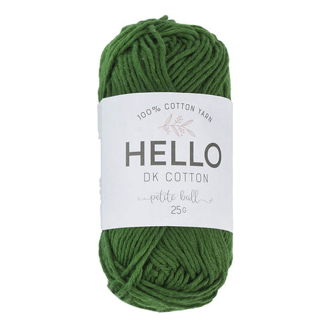 Hello Cotton Yarn - 25g Ball | 100% Cotton Multiple Colours Available