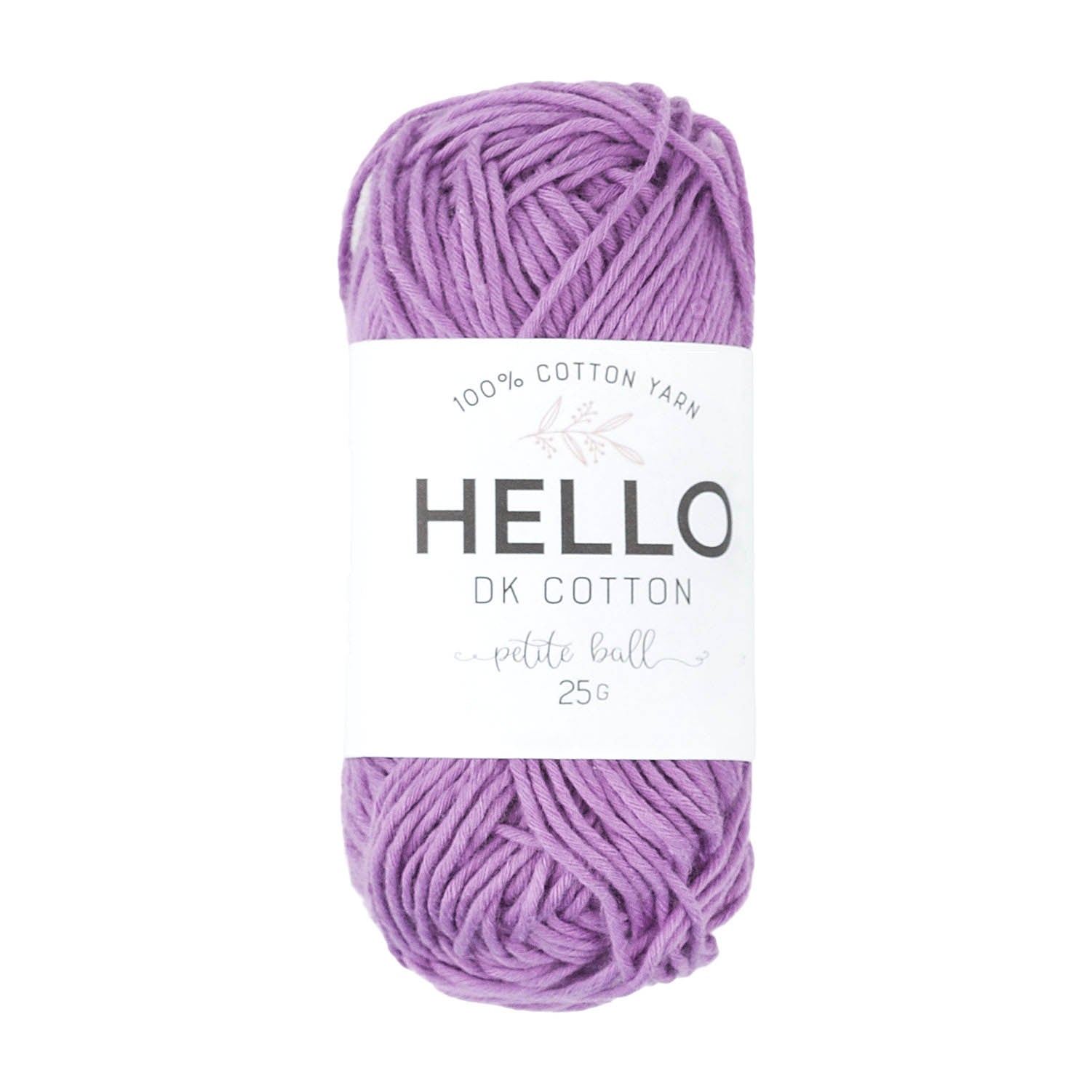 Hello Cotton Yarn - 25g Ball | 100% Cotton Multiple Colours Available