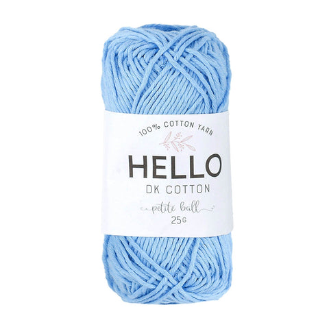 Hello Cotton Yarn - 25g Ball | 100% Cotton Multiple Colours Available