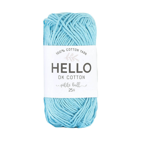 Hello Cotton Yarn - 25g Ball | 100% Cotton Multiple Colours Available