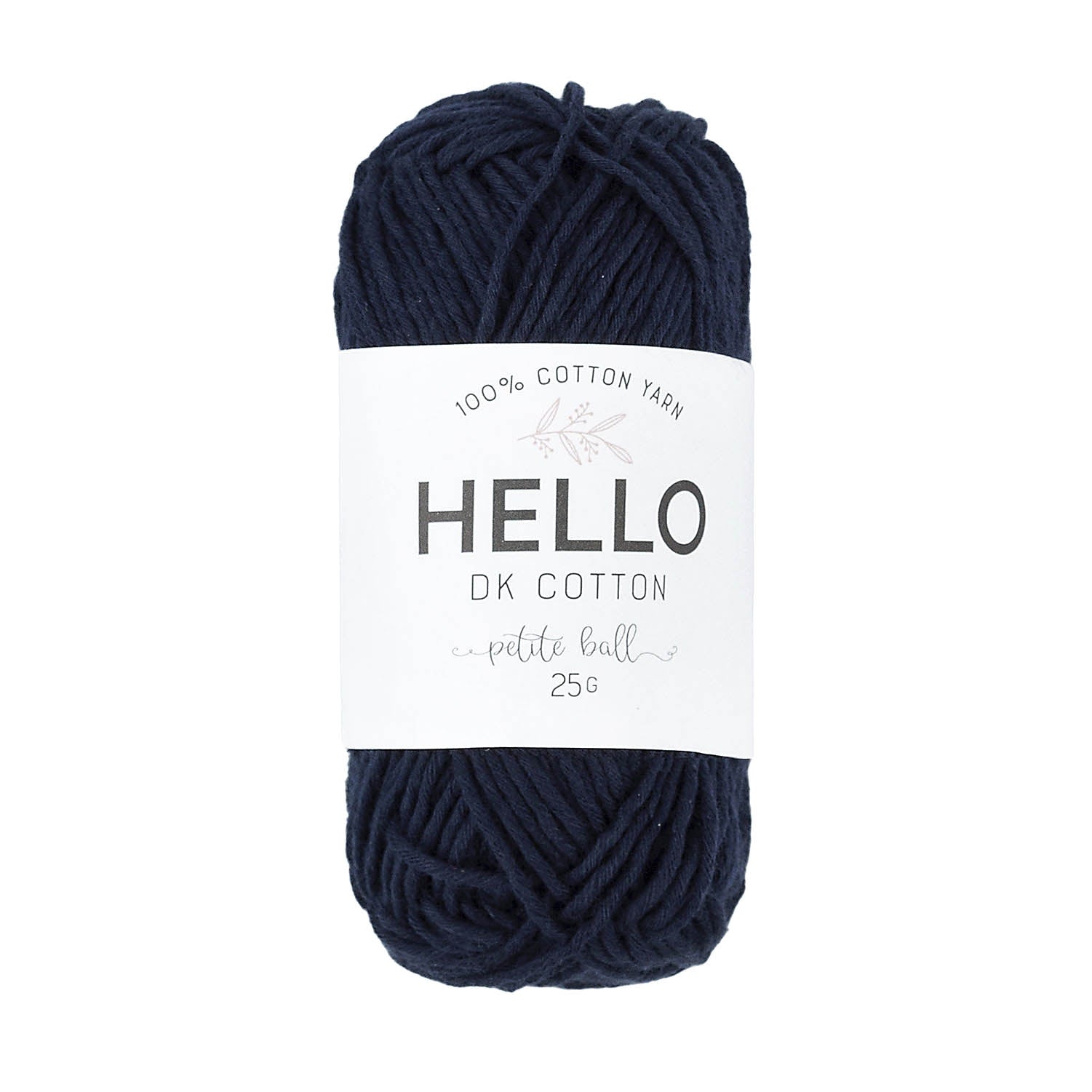 Hello Cotton Yarn - 25g Ball | 100% Cotton Multiple Colours Available