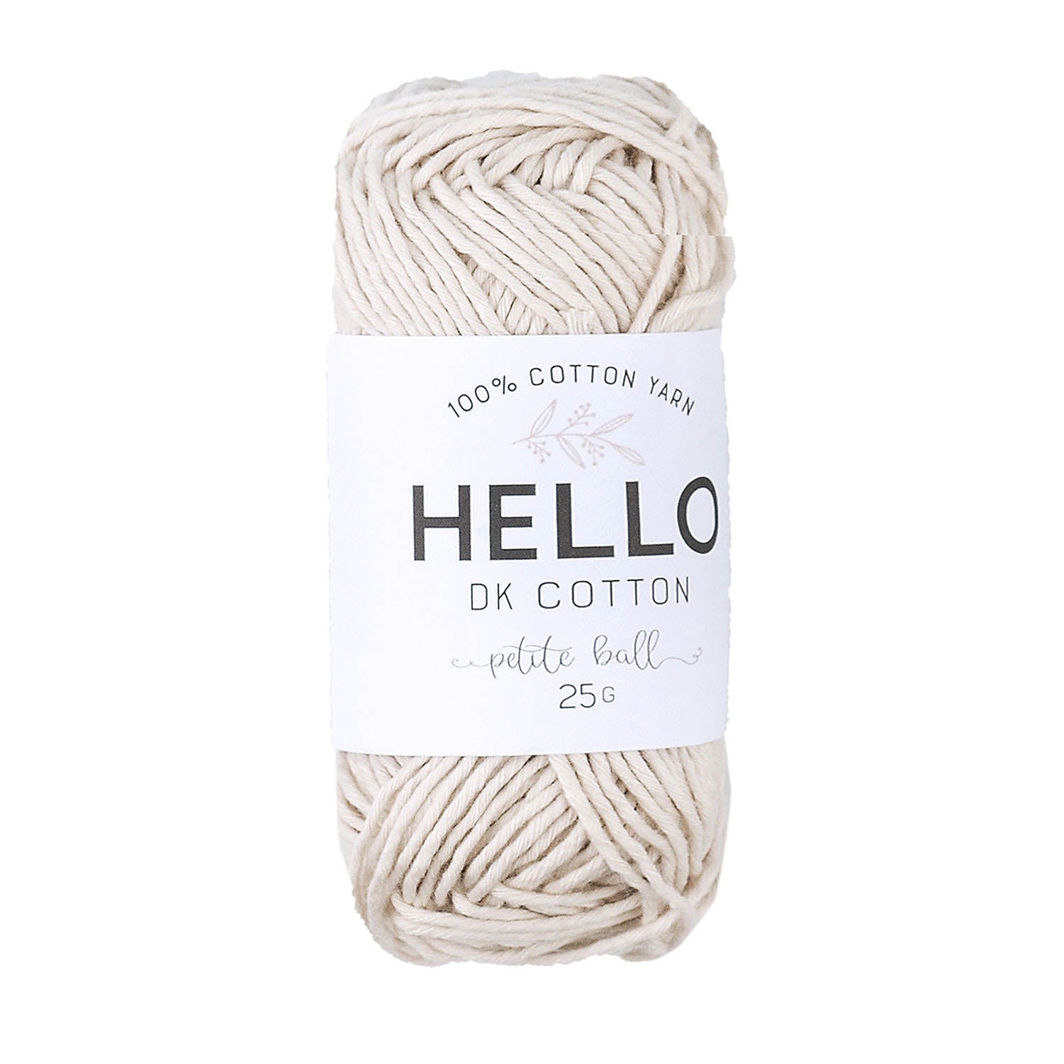 Hello Cotton Yarn - 25g Ball | 100% Cotton Multiple Colours Available