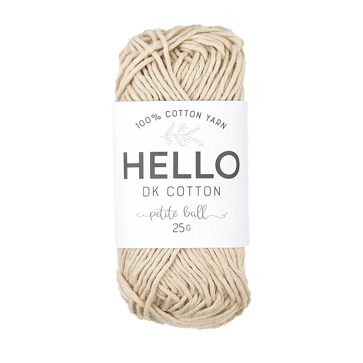 Hello Cotton Yarn - 25g Ball | 100% Cotton Multiple Colours Available