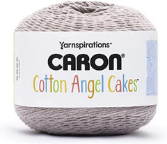2 Ball Pack Caron Cotton Angel Cakes Aran Yarn 250g