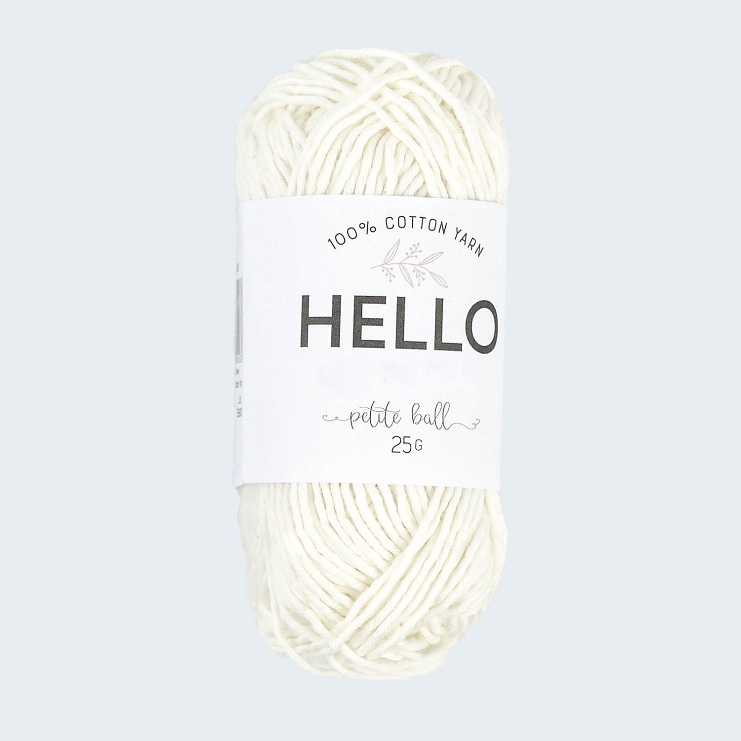 Hello Cotton Yarn - 25g Ball | 100% Cotton Multiple Colours Available