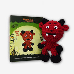 Knitty Critters - Halloween - Devil | DIY Amigurumi Crochet Kit