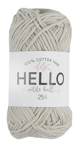 Hello Cotton Yarn - 25g Ball | 100% Cotton Multiple Colours Available