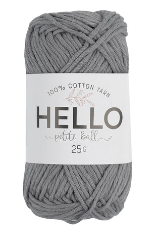 Hello Cotton Yarn - 25g Ball | 100% Cotton Multiple Colours Available