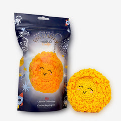 Knitty Critters – Celestial – Sun | DIY Amigurumi Crochet Keyring Kit
