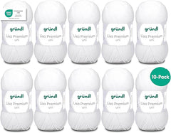 Grundl Lisa Uni DK Yarn 10 x 50g White