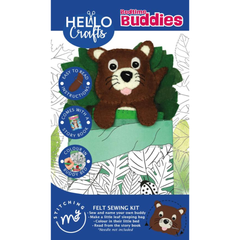 Bedtime Buddies Felt Sewing Kit - Create Ollie the Otter | Playful Craft for Kids & Beginners